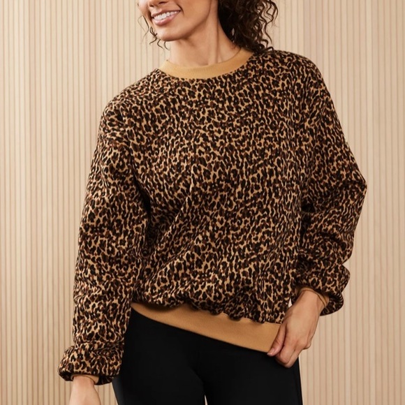 Fabletics Forever Fleece Crewneck Sweatshirt - Picture 2 of 5